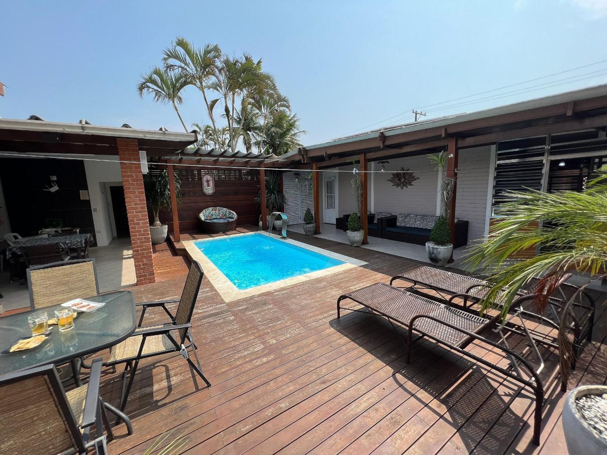 Casa Agradavel Com Piscina, A Poucos Passos Da Praia Peruíbe Exteriör bild