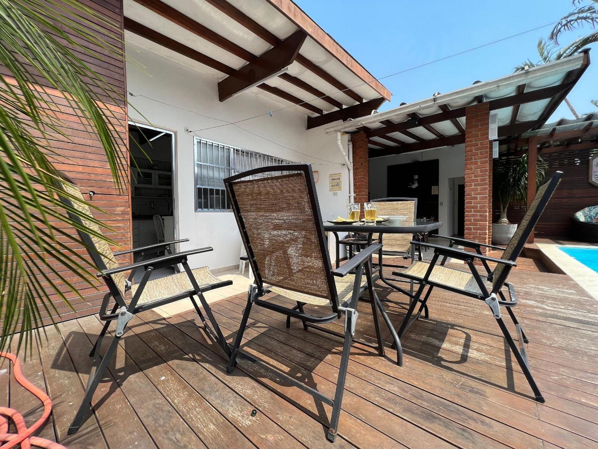 Casa Agradavel Com Piscina, A Poucos Passos Da Praia Peruíbe Exteriör bild